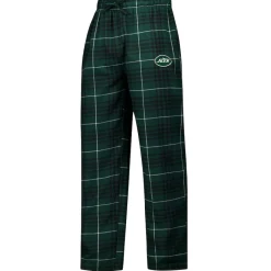 New York Jets Underwear & Sleepwear^Men's Concepts Sport Green/Black Vector T-Shirt & Flannel Pants Sleep Set