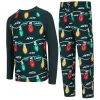 New York Jets Underwear & Sleepwear^Men's Concepts Sport Hunter Green Garland Knit Raglan Long Sleeve T-Shirt And Pants Set
