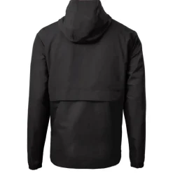 New York Jets Jackets^Men's Cutter & Buck Black Primary Logo Charter Eco Recycled Half-Zip Anorak Jacket