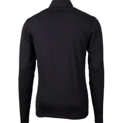 New York Jets Big & Tall^Men's Cutter & Buck Black Big & Tall Primary Logo Virtue Eco Pique Recycled Quarter-Zip Pullover Top