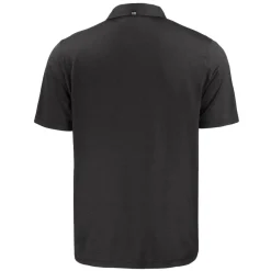 New York Jets Polos^Men's Cutter & Buck Black Primary Logo Coastline Epic Comfort Eco Recycled Polo