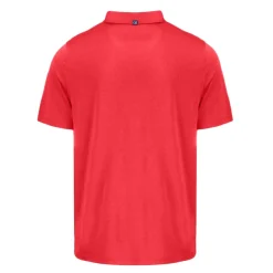 New York Jets Polos^Men's Cutter & Buck Red Americana Coastline Epic Comfort Eco Recycled Polo