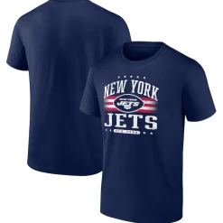 New York Jets T-Shirts | Men^Men's Fanatics Navy Americana T-Shirt