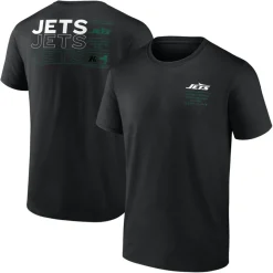 New York Jets T-Shirts | Men^Men's Fanatics Black Repeat Stats T-Shirt