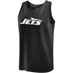 New York Jets Tank Tops^Men's Fanatics Black Elements Tank Top