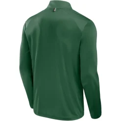 New York Jets Jackets | Sweatshirts & Fleece^Men's Fanatics Green Defender Long Sleeve Quarter-Zip Jacket