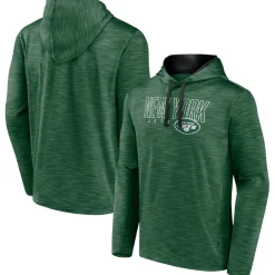 New York Jets Sweatshirts & Fleece | Men^Men's Fanatics Heather Green Hook And Ladder Pullover Hoodie