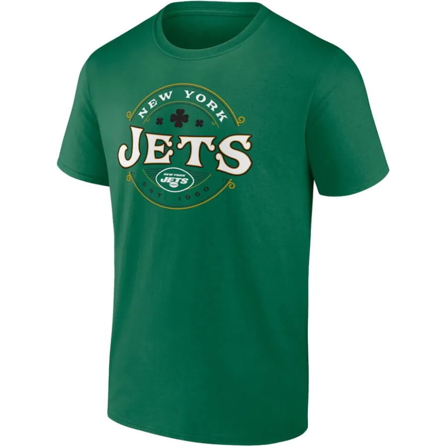 New York Jets Big & Tall^Men's Fanatics Kelly Green Big & Tall Celtic T-Shirt