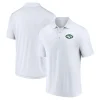New York Jets Polos^Men's Fanatics White Component Polo