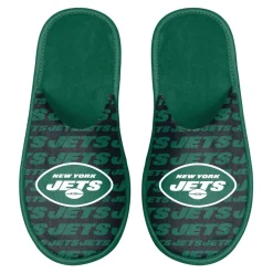 New York Jets Shoes & Socks | Underwear & Sleepwear^Men's FOCO Scuff Logo Slide Slippers