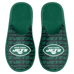 New York Jets Shoes & Socks | Underwear & Sleepwear^Men's FOCO Scuff Logo Slide Slippers