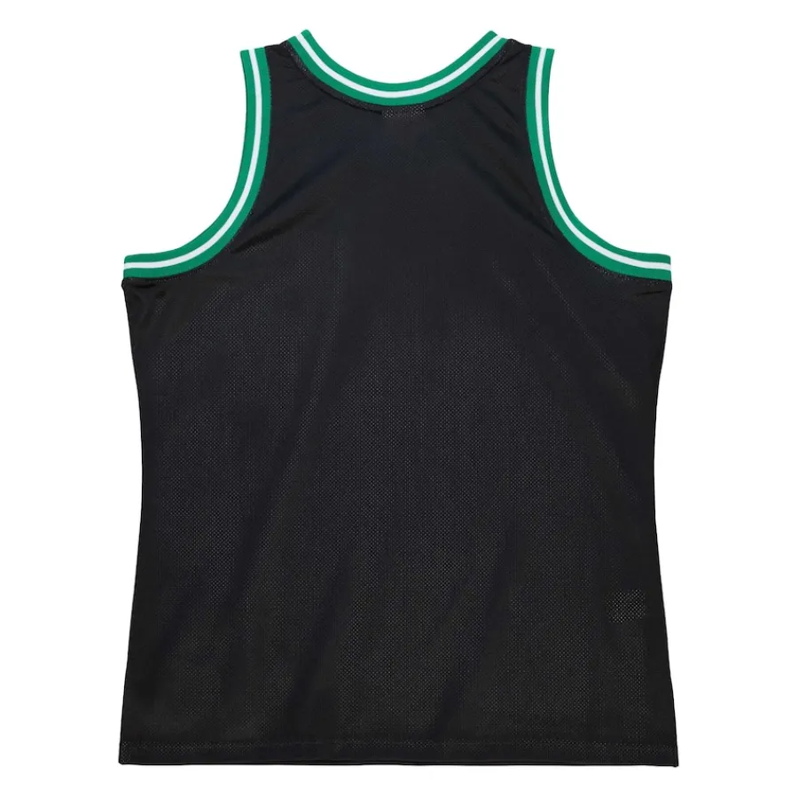 New York Jets Tank Tops^Men's Mitchell & Ness Black Big Face 7.0 Fashion Tank Top