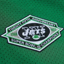New York Jets Authentic | Throwback^Men's Mitchell & Ness Boomer Esiason Kelly Green 1993 Authentic Retired Player Pocket Jersey