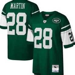 New York Jets Replica | Throwback^Men's Mitchell & Ness Curtis Martin Green Legacy Replica Jersey