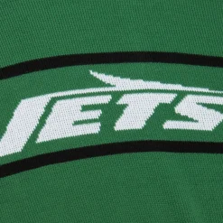 New York Jets Sweaters & Dress Shirts | Sweaters^Men's Mitchell & Ness Green Throwback 1984 Pullover Sweater