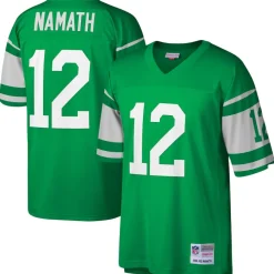 New York Jets Jerseys | Men^Men's Mitchell & Ness Joe Namath Kelly Green Legacy Replica Jersey