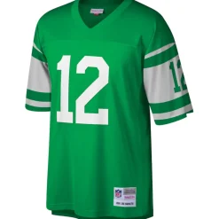 New York Jets Big & Tall | Replica^Men's Mitchell & Ness Joe Namath Green Big & Tall 1968 Retired Player Replica Jersey