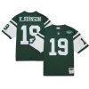 New York Jets Replica | Throwback^Men's Mitchell & Ness Keyshawn Johnson Green Legacy Replica Jersey