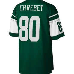 New York Jets Replica | Throwback^Men's Mitchell & Ness Wayne Chrebet Green Legacy Replica Jersey