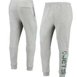 New York Jets Shorts & Pants^Men's MSX By Michael Strahan Heathered Gray Jogger Pants