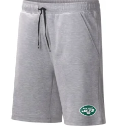New York Jets Shorts & Pants^Men's MSX By Michael Strahan Heather Gray Trainer Shorts