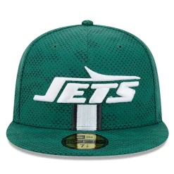 New York Jets Hats | Men^Men's New Era Green 2024 Sideline 59FIFTY Fitted Hat