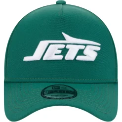 New York Jets Hats | Men^Men's New Era Green A-Frame 9FORTY Adjustable Hat