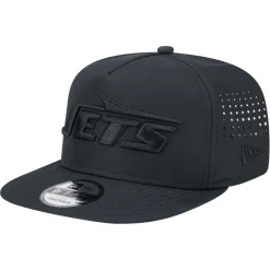 New York Jets Hats | Men^Men's New Era Black Hydro A-Frame 9FIFTY Snapback Hat