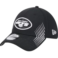 New York Jets Flex^Men's New Era Black Active 39THIRTY Flex Hat