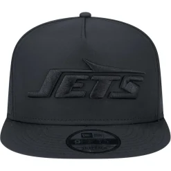 New York Jets Hats | Men^Men's New Era Black Hydro A-Frame 9FIFTY Snapback Hat