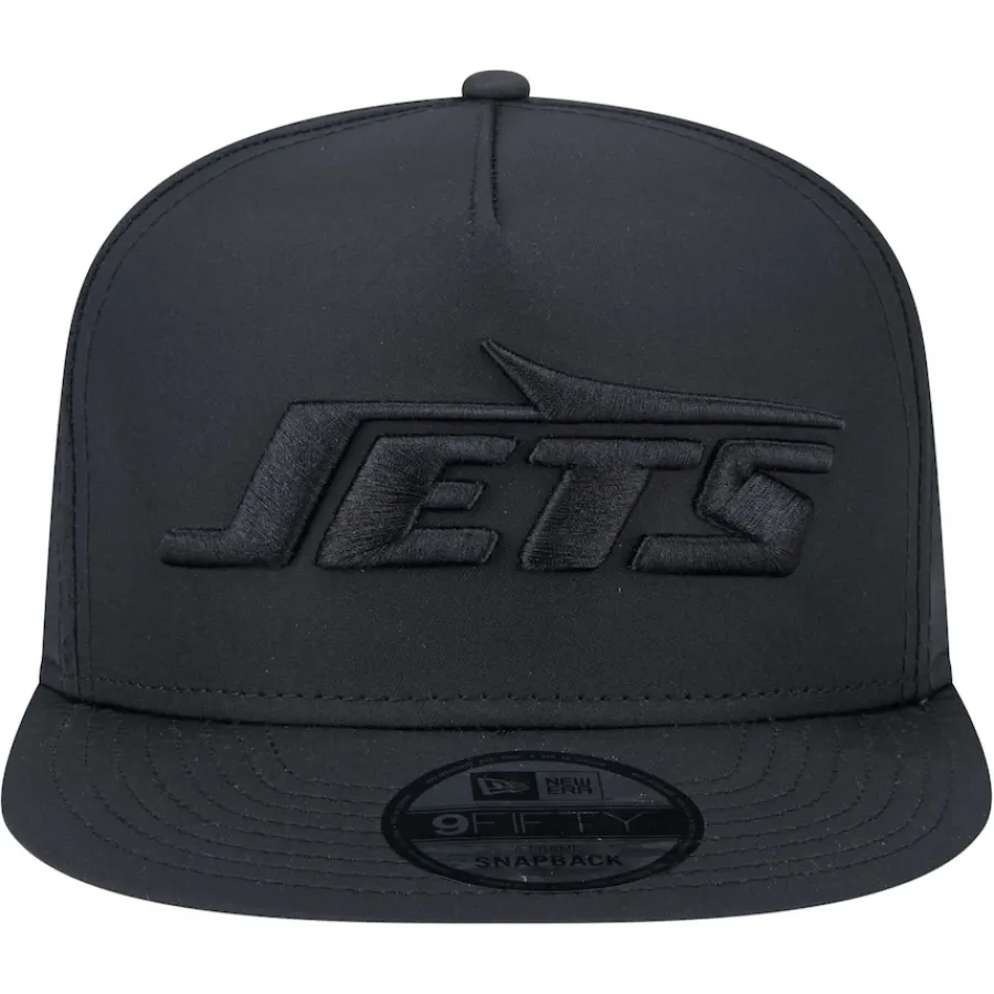 New York Jets Hats | Men^Men's New Era Black Hydro A-Frame 9FIFTY Snapback Hat