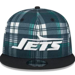 New York Jets Snapback^Men's New Era Black 2024 Sideline Statement 9FIFTY Snapback Hat