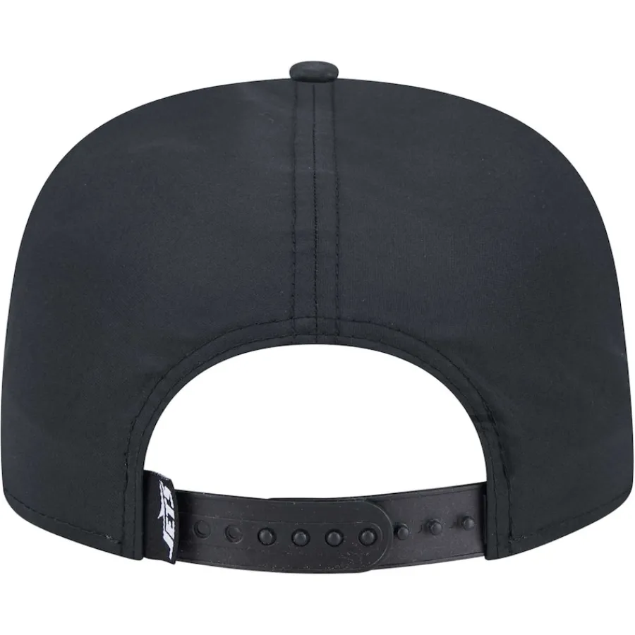 New York Jets Hats | Men^Men's New Era Black Hydro A-Frame 9FIFTY Snapback Hat