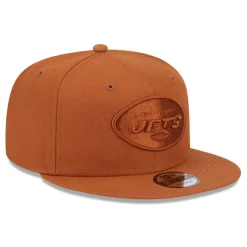 New York Jets Snapback^Men's New Era Brown Color Pack 9FIFTY Snapback Hat
