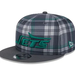 New York Jets Hats | Men^Men's New Era Gray 2024 Sideline Statement 9FIFTY Snapback Hat