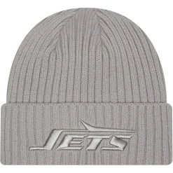 New York Jets Hats | Men^Men's New Era Gray Color Pack Cuffed Knit Hat
