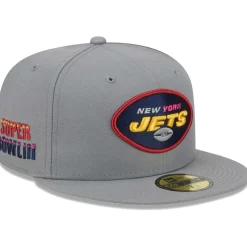 New York Jets Fitted^Men's New Era Gray Color Pack 59FIFTY Fitted Hat