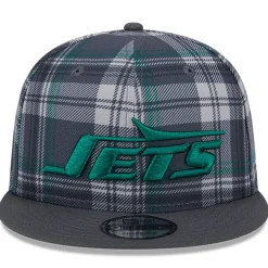 New York Jets Hats | Men^Men's New Era Gray 2024 Sideline Statement 9FIFTY Snapback Hat