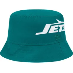 New York Jets Bucket^Men's New Era Green Helmet Bucket Hat