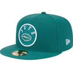 New York Jets Fitted^Men's New Era Green Checkered 59FIFTY Fitted Hat