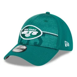 New York Jets Flex^Men's New Era Green 2023 NFL Training Camp 39THIRTY Flex Fit Hat