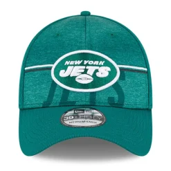 New York Jets Flex^Men's New Era Green 2023 NFL Training Camp 39THIRTY Flex Fit Hat