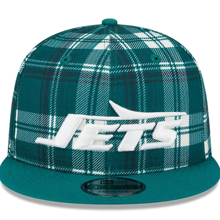 New York Jets Snapback^Men's New Era Green 2024 Sideline Statement 9FIFTY Snapback Hat