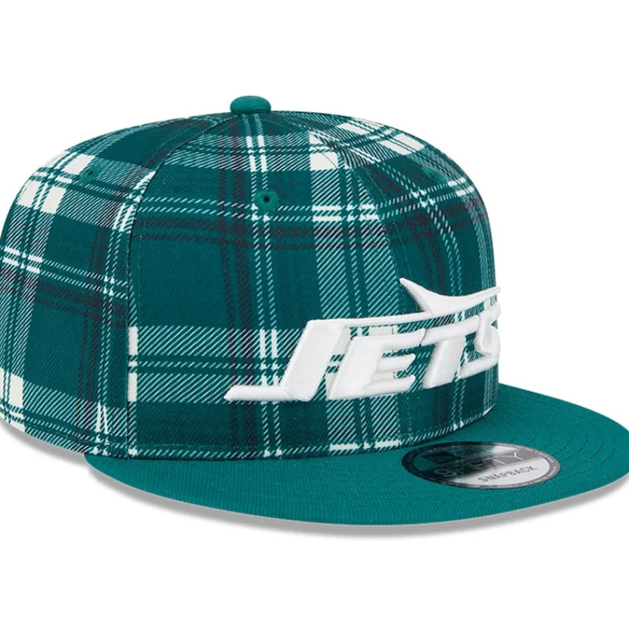 New York Jets Snapback^Men's New Era Green 2024 Sideline Statement 9FIFTY Snapback Hat