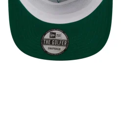 New York Jets Snapback^Men's New Era Kelly Green/White Original Classic Golfer Adjustable Hat