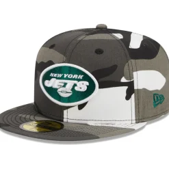 New York Jets Fitted^Men's New Era Urban Camo 59FIFTY Fitted Hat