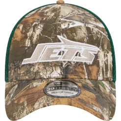 New York Jets Flex^Men's New Era Realtree Camo/Green Active 39THIRTY Flex Hat
