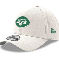 New York Jets Flex^Men's New Era White Iced II 39THIRTY Flex Hat