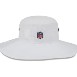 New York Jets Bucket^Men's New Era White 2023 NFL Training Camp Panama Bucket Hat