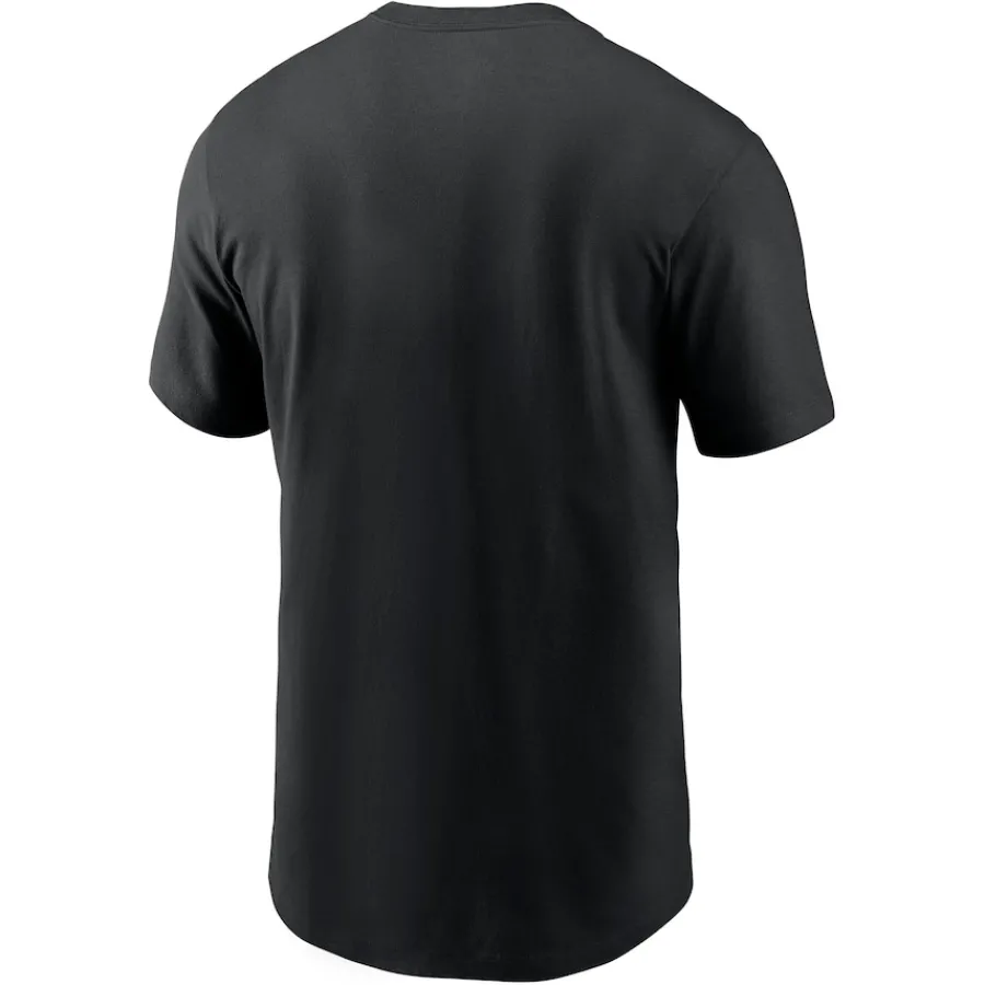 New York Jets T-Shirts | Men^Men's Nike Black Vs. Minnesota Vikings International Games London 2024 T-Shirt